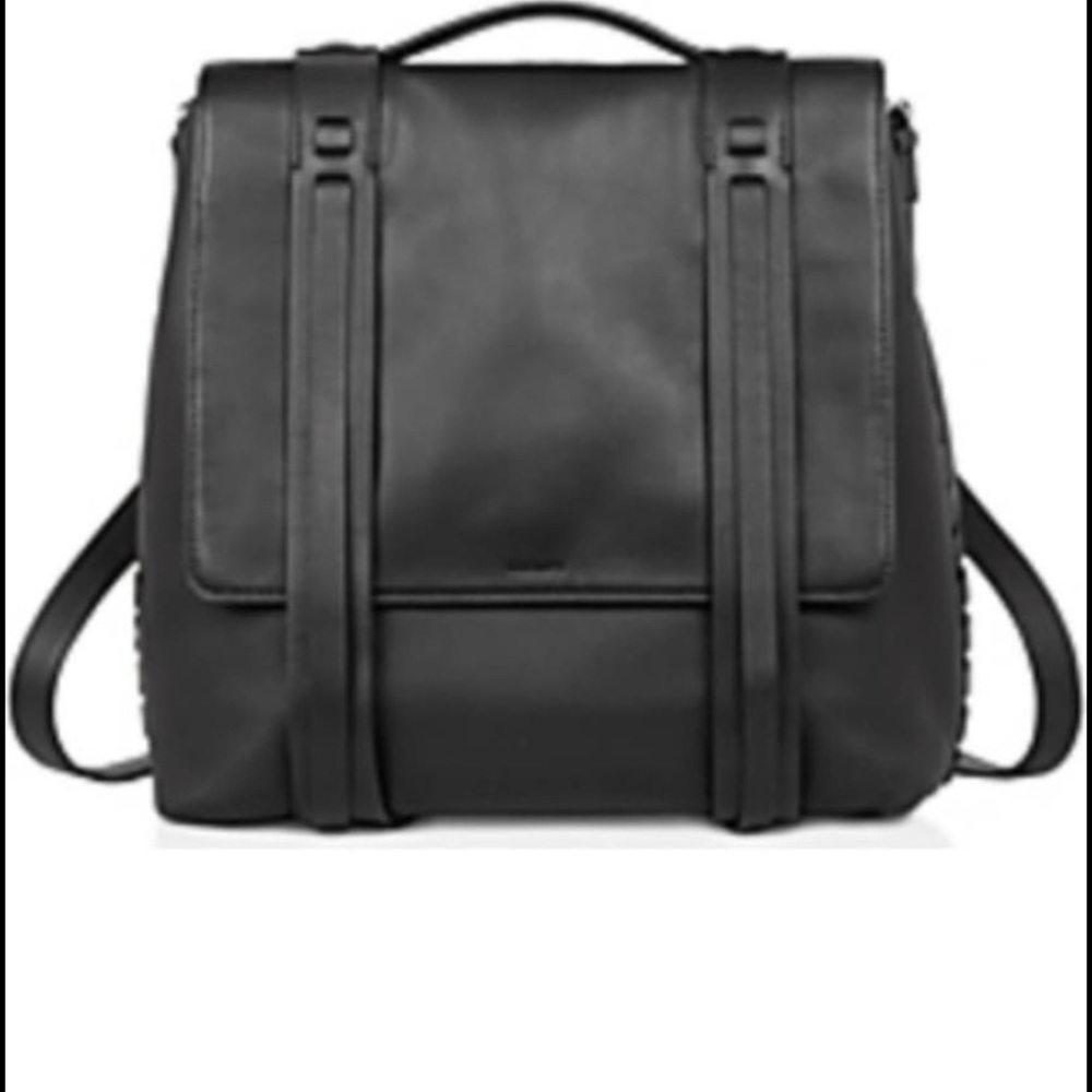 All Saints Convertible Backpack Purse Leather